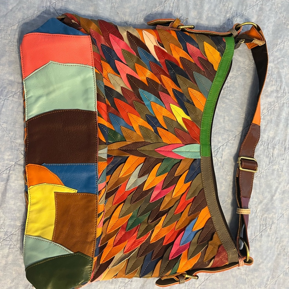 Ameri Leather Shoulder Bag